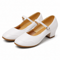 Baskets de danse moderne femme outdoor 4cm blanc — Ulyana