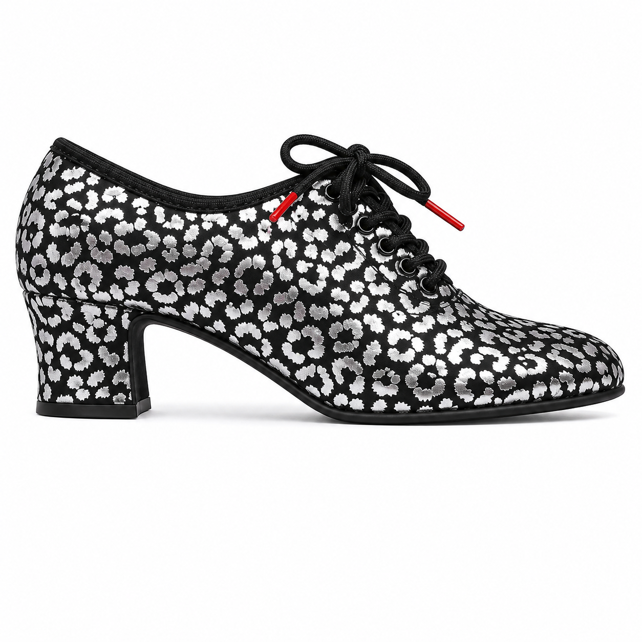Baskets de danse moderne femme indoor noir — Primevère - vue de profil