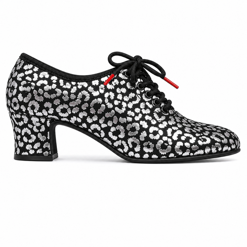 Baskets de danse moderne femme indoor noir — Primevère - vue de profil