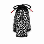 Baskets de danse moderne femme indoor noir — Primevère - détail