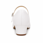 Baskets de danse moderne femme outdoor 4cm blanc — Ulyana - détail