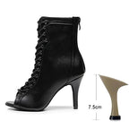 Souliers de danse latine femme daim — Inès - vue 12