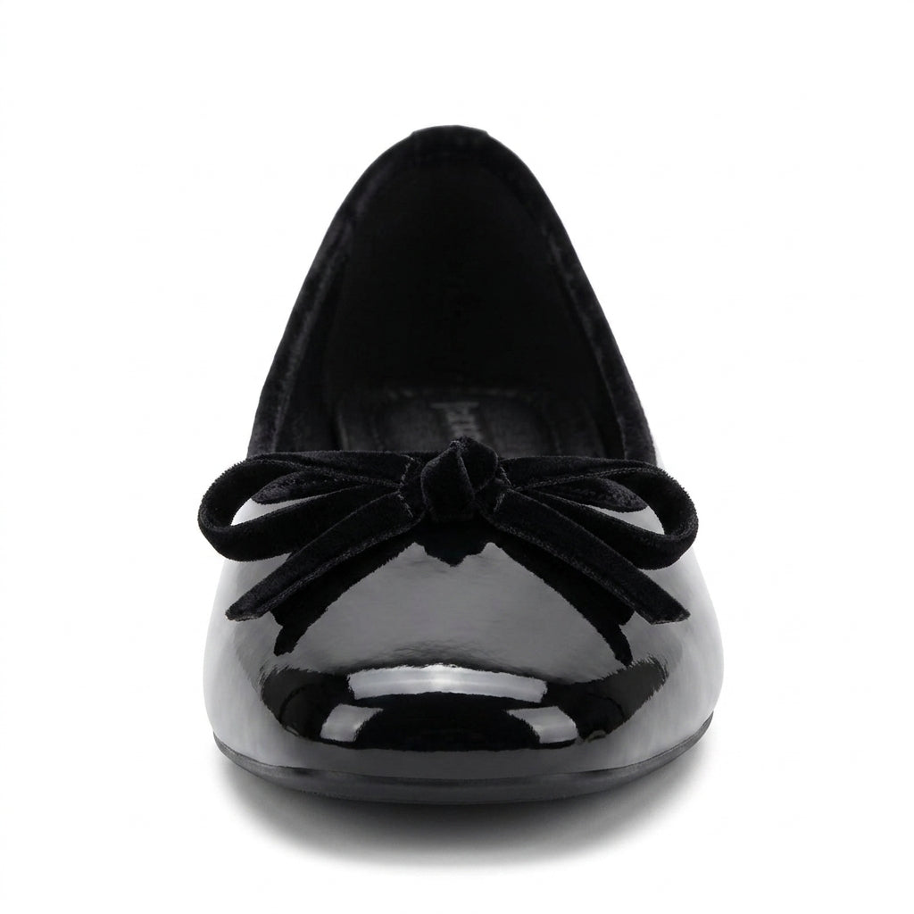 Chaussons de danse classique femme cuir verni — Ekaterina - vue de profil