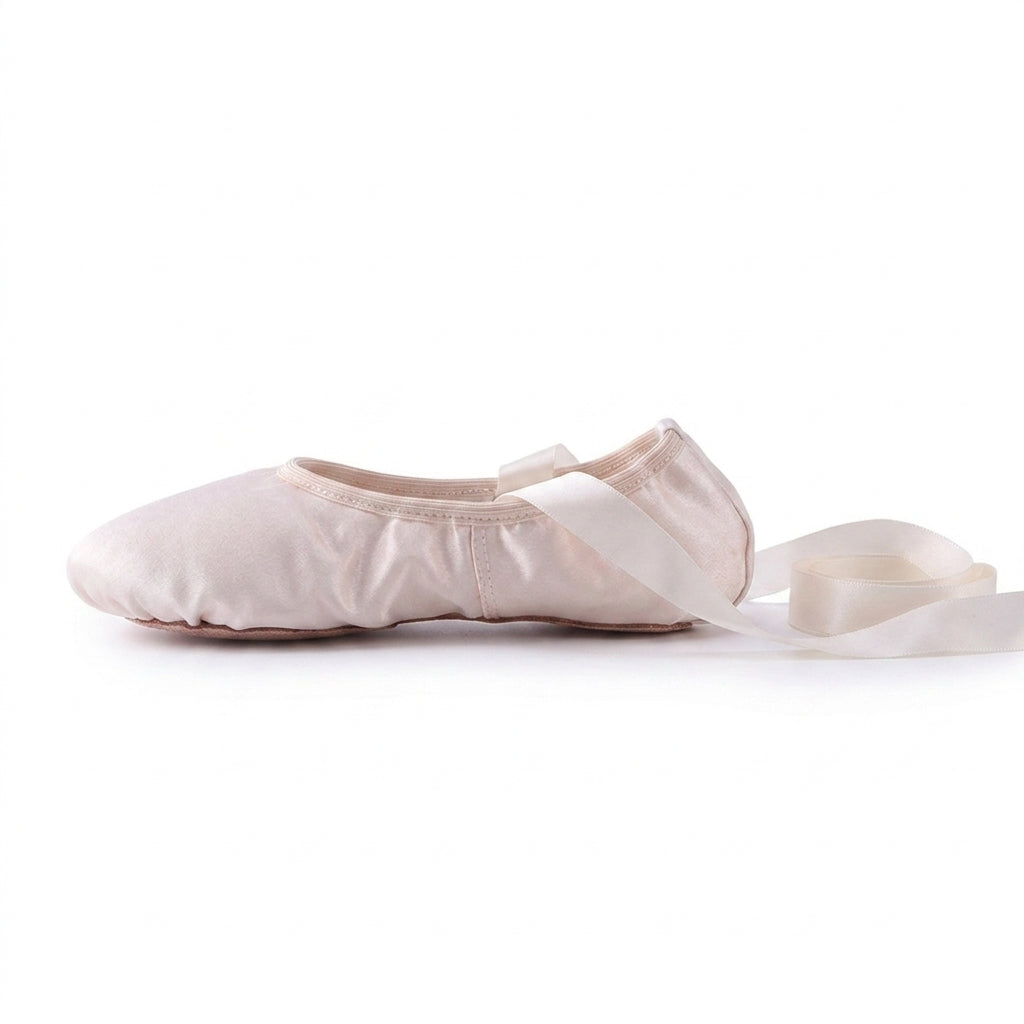 Chaussons de danse classique femme satin — Vivace - vue de profil