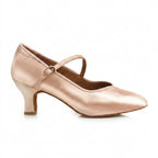 Chaussures de salsa femme satin — Widad - vue de profil