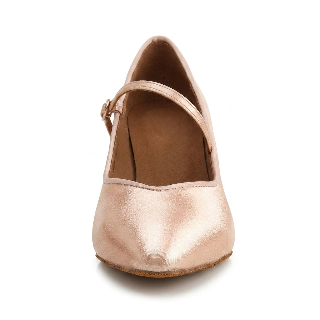 Chaussures de salsa femme satin — Widad - vue arrière