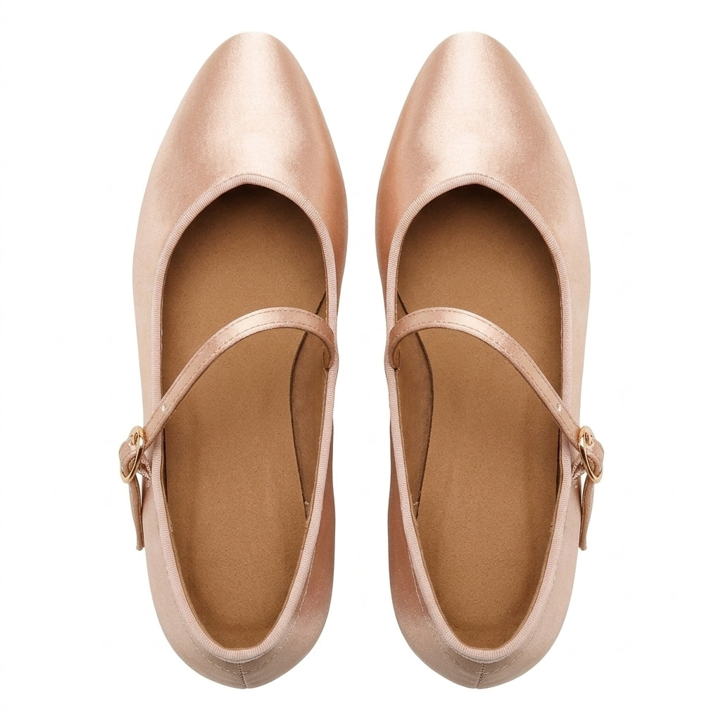 Chaussures de salsa femme satin — Widad - semelle