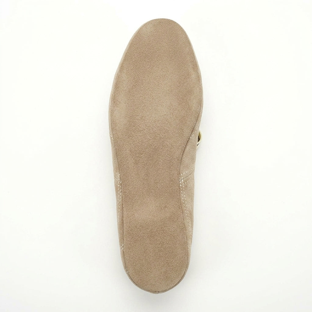 Chaussons de danse classique femme abricot — Polina - vue rapprochée