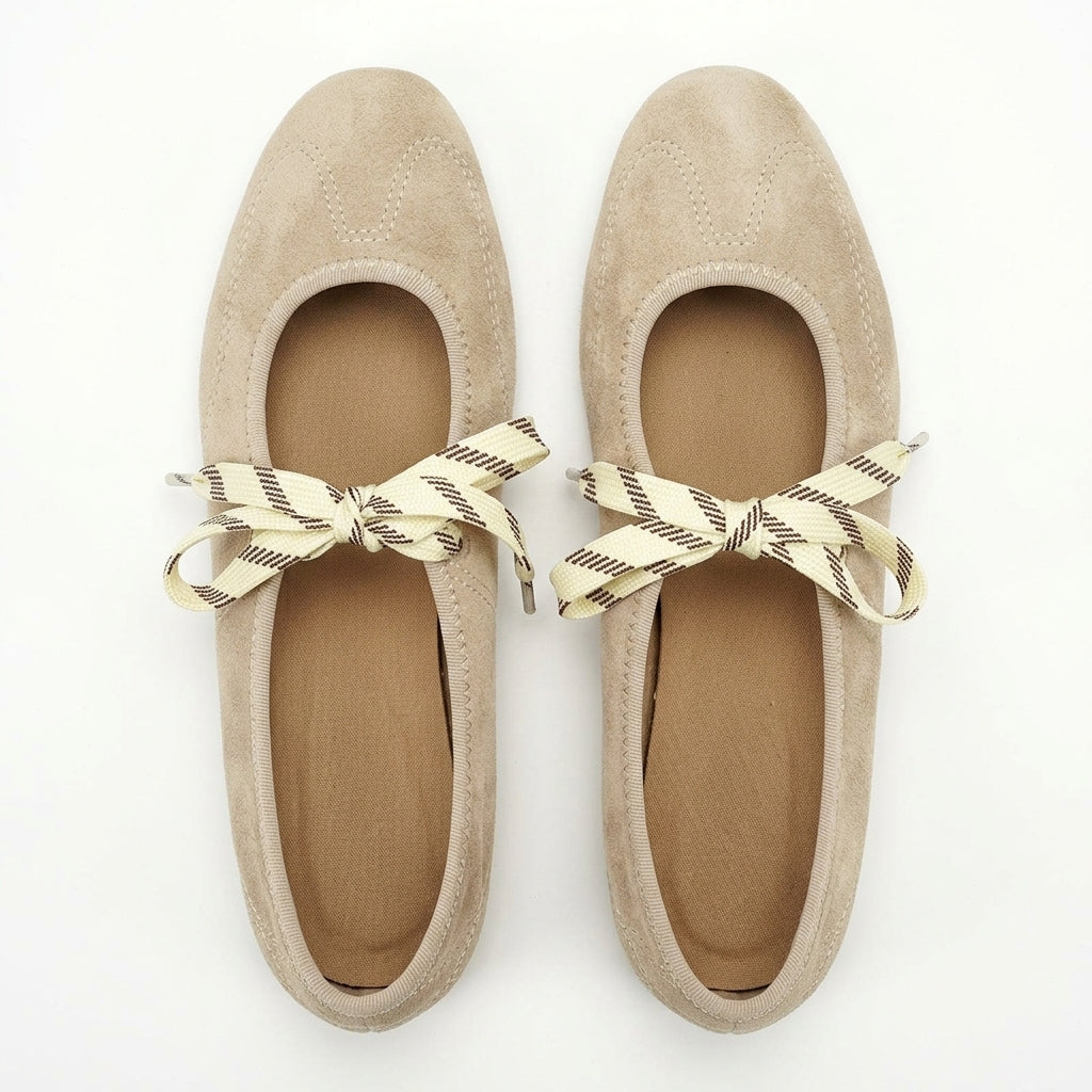Chaussons de danse classique femme abricot — Polina - semelle