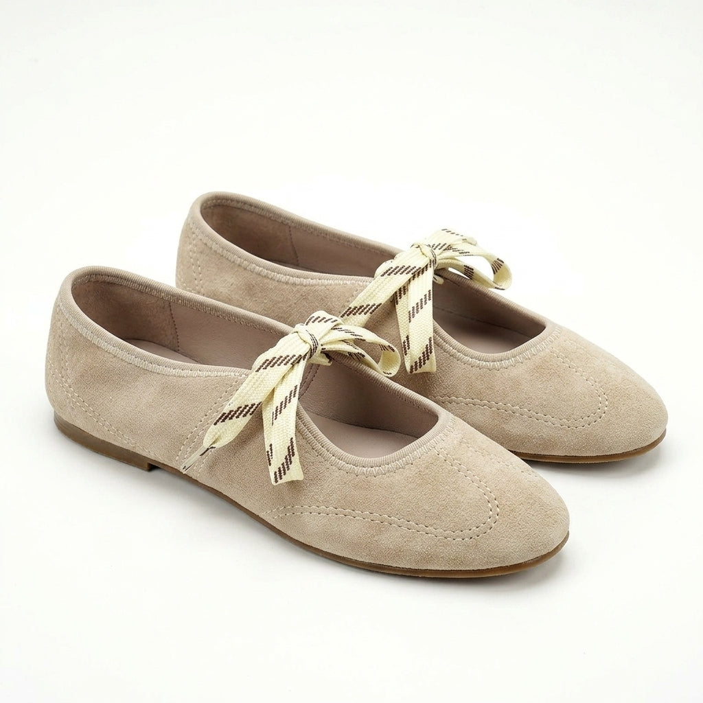 Chaussons de danse classique femme abricot — Polina