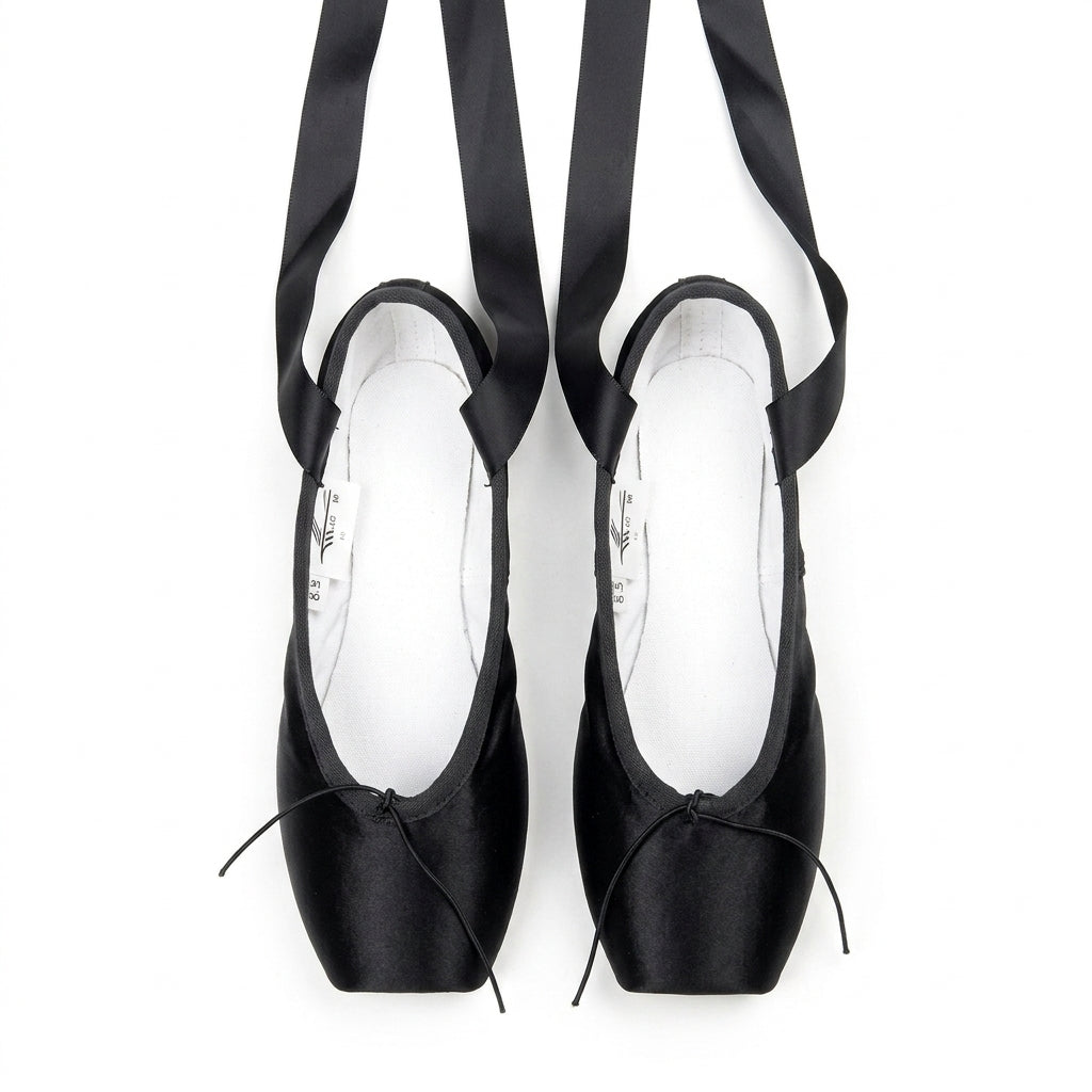 Chaussons de danse classique femme satin — Varvara - vue arrière