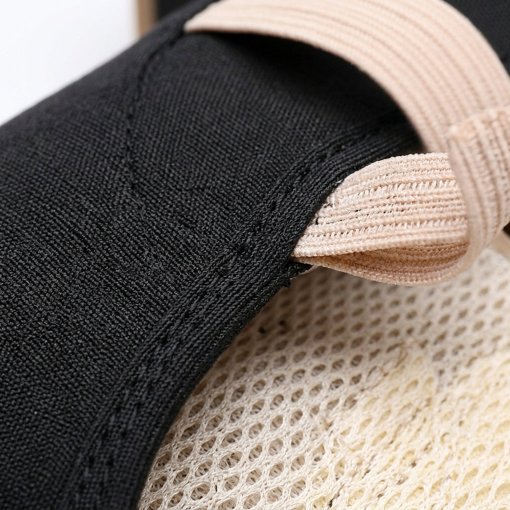 Chaussons de danse classique femme noir heel — Largo - vue rapprochée