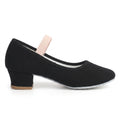 Chaussures de danse à talon bas 2,5 cm, modèle Genève, vue 2
