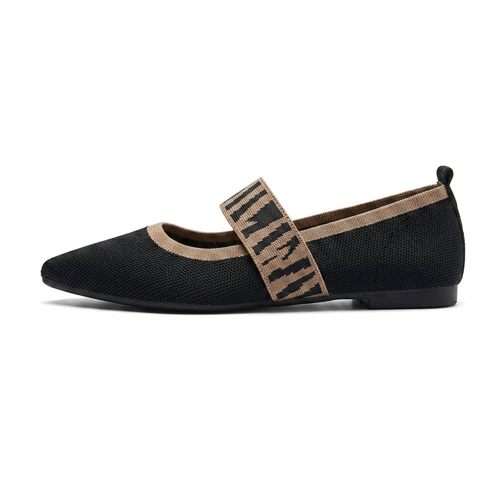 Chaussons de danse classique femme noir — Lavande - vue de profil