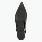 Chaussons de danse classique femme cuir verni — Milagros - vue rapprochée