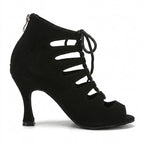Chaussures de salsa femme satin — Soraya - vue de profil