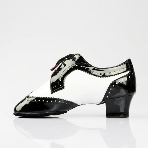 Baskets de danse moderne homme cuir verni bd 441 heel — Amparo - vue de profil