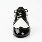 Baskets de danse moderne homme cuir verni bd 441 heel — Amparo - vue arrière