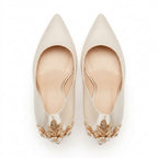 Chaussons de danse classique femme satin — Flora