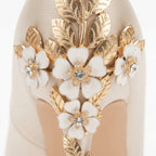 Chaussons de danse classique femme satin — Flora