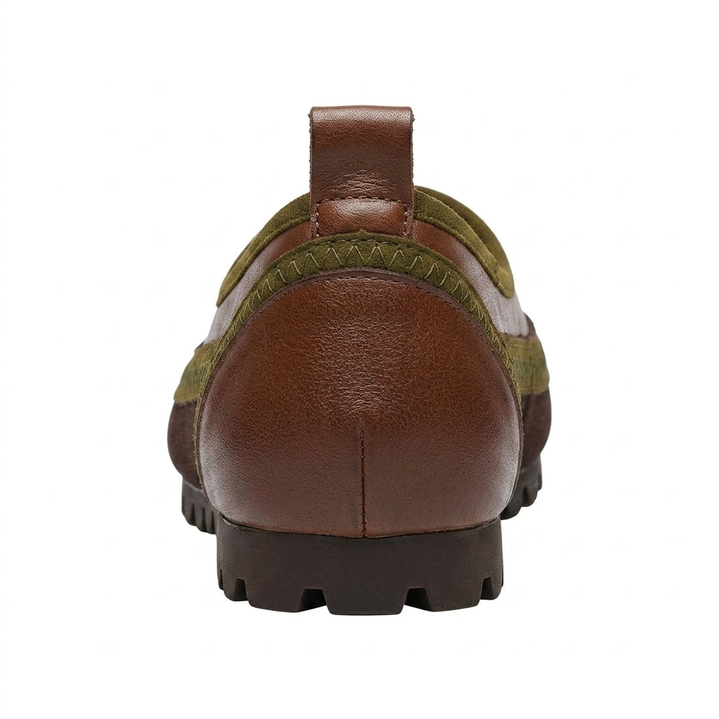 Chaussons de danse classique femme marron — Tiziana - vue arrière