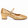 Chaussures de salsa femme à talon 4 cm, modèle Macarena, vue 4