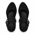 Chaussures de salsa femme, semelle suédée, modèle Rosalie, vue 8