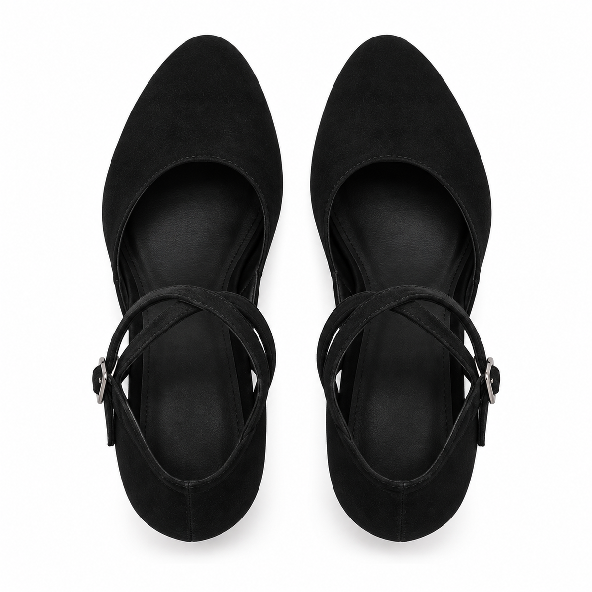 Chaussures de salsa femme, semelle suédée, modèle Rosalie, vue 8