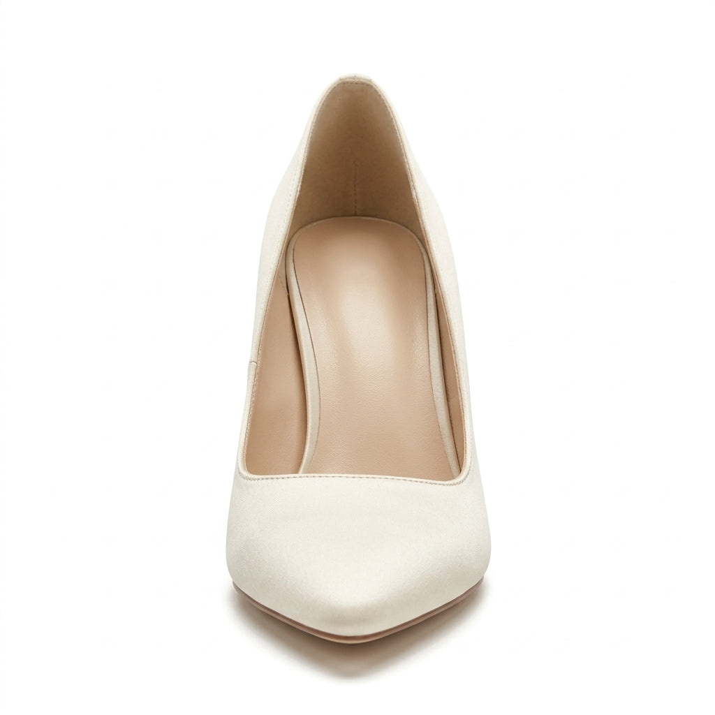 Chaussons de danse classique femme satin — Flora