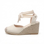 Chaussons de danse classique femme toile — Clématite