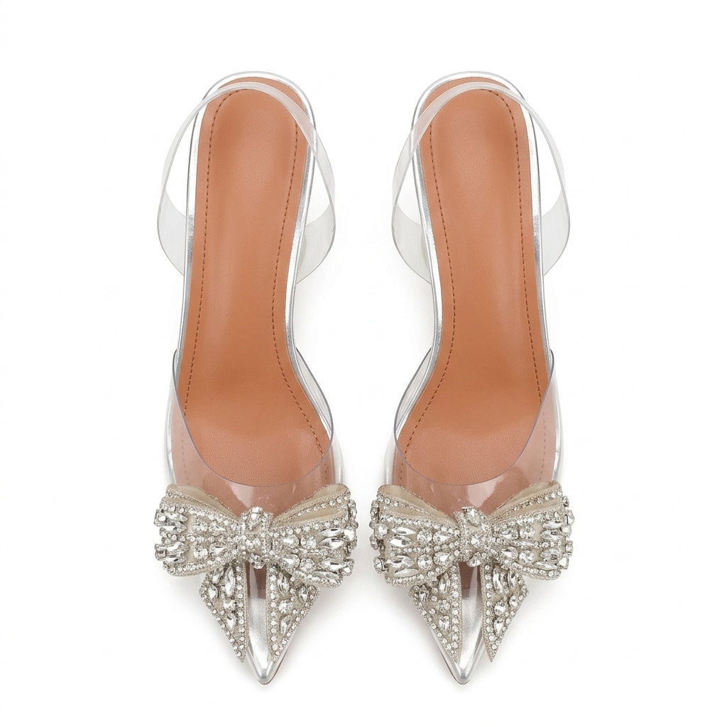 Chaussons de danse classique femme argent — Rodkin - semelle