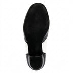 Baskets de danse moderne homme cuir verni bd 441 heel — Amparo - vue rapprochée