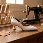 Souliers de tango femme satin — Noémie