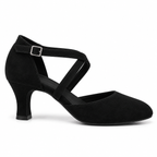 Chaussures de salsa femme, semelle suédée, modèle Rosalie, vue 5