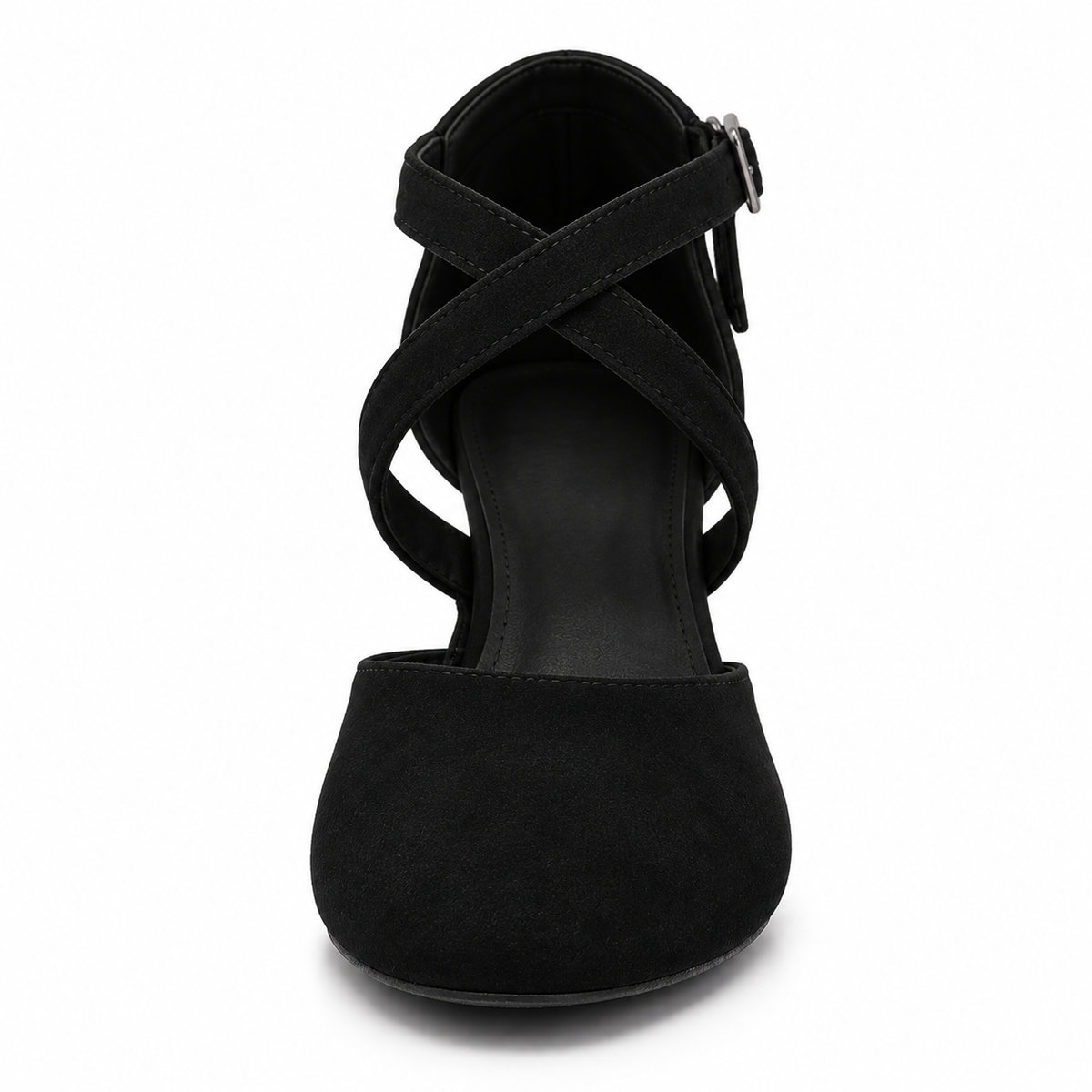 Chaussures de salsa femme, semelle suédée, modèle Rosalie, vue 6