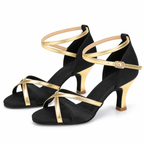 Chaussures de danse latine femme, talon 5 ou 7 cm, modèle Penney