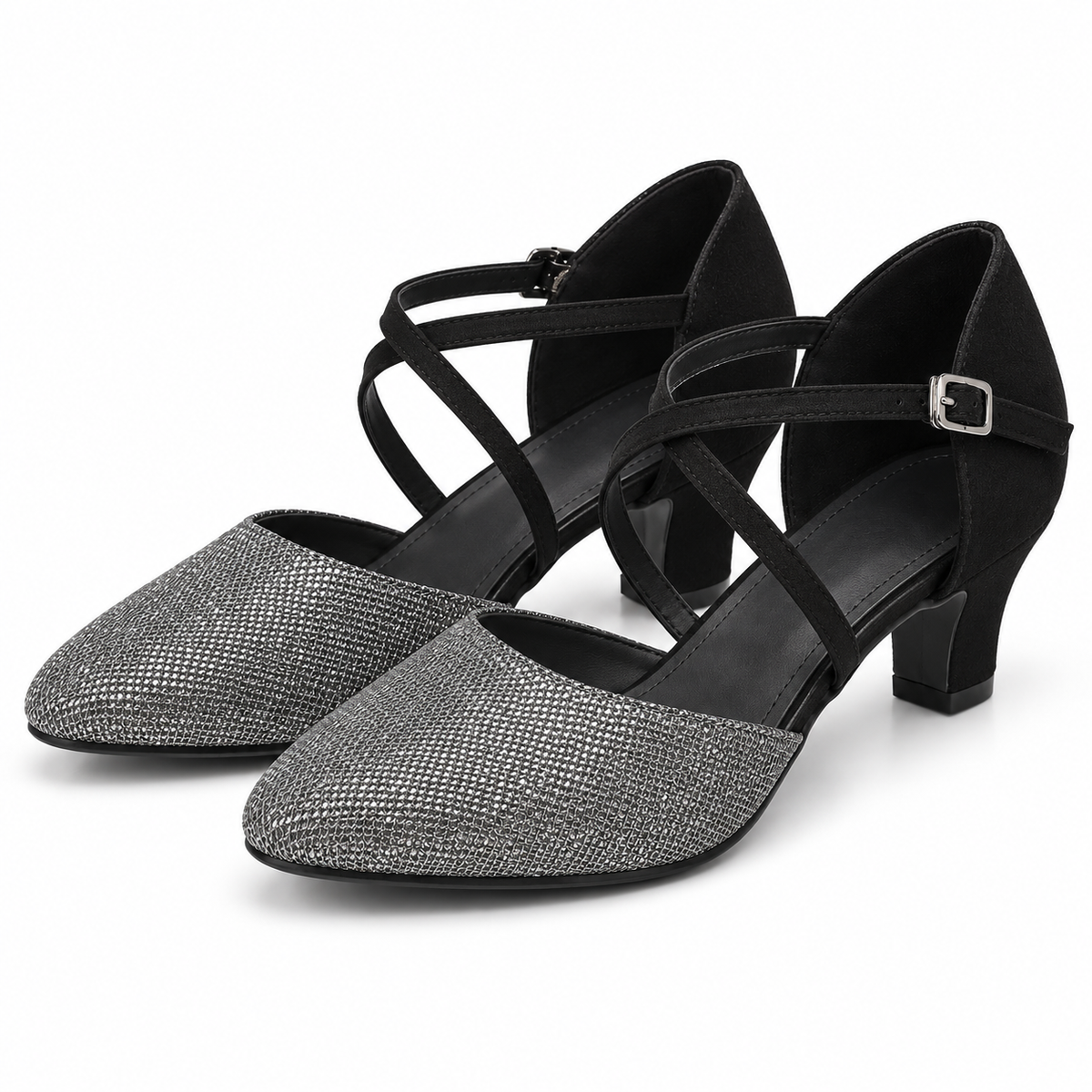 Chaussures de salsa femme, modèle Jasmin, vue 4