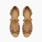 Chaussures de salsa femme strass, modèle Claudia, vue 6