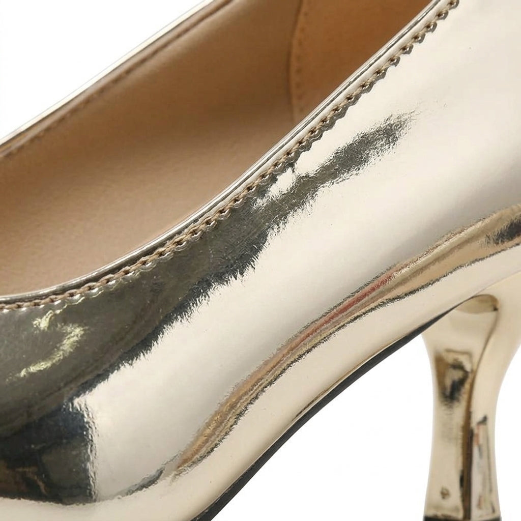 Chaussons de danse classique femme cuir verni — Ibiscus - vue 3/4
