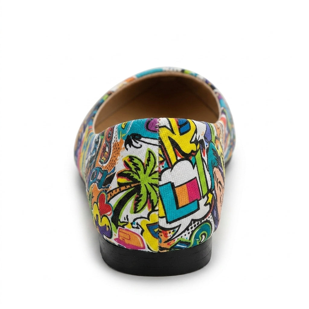 Chaussons de danse classique femme multi — Candombe - détail