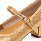 Chaussures de salsa femme à talon 4 cm, modèle Macarena, vue 8