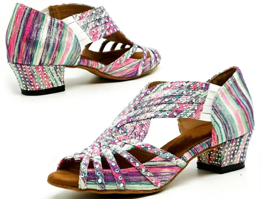 Chaussures de salsa femme strass — Livry - vue 13