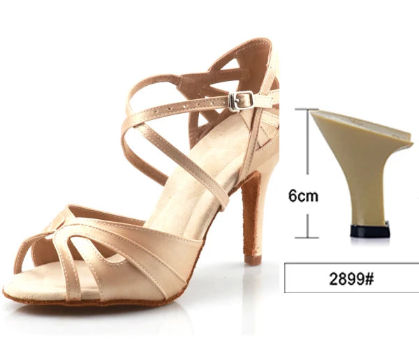 Chaussures de salsa femme — Gerbera - vue dessus