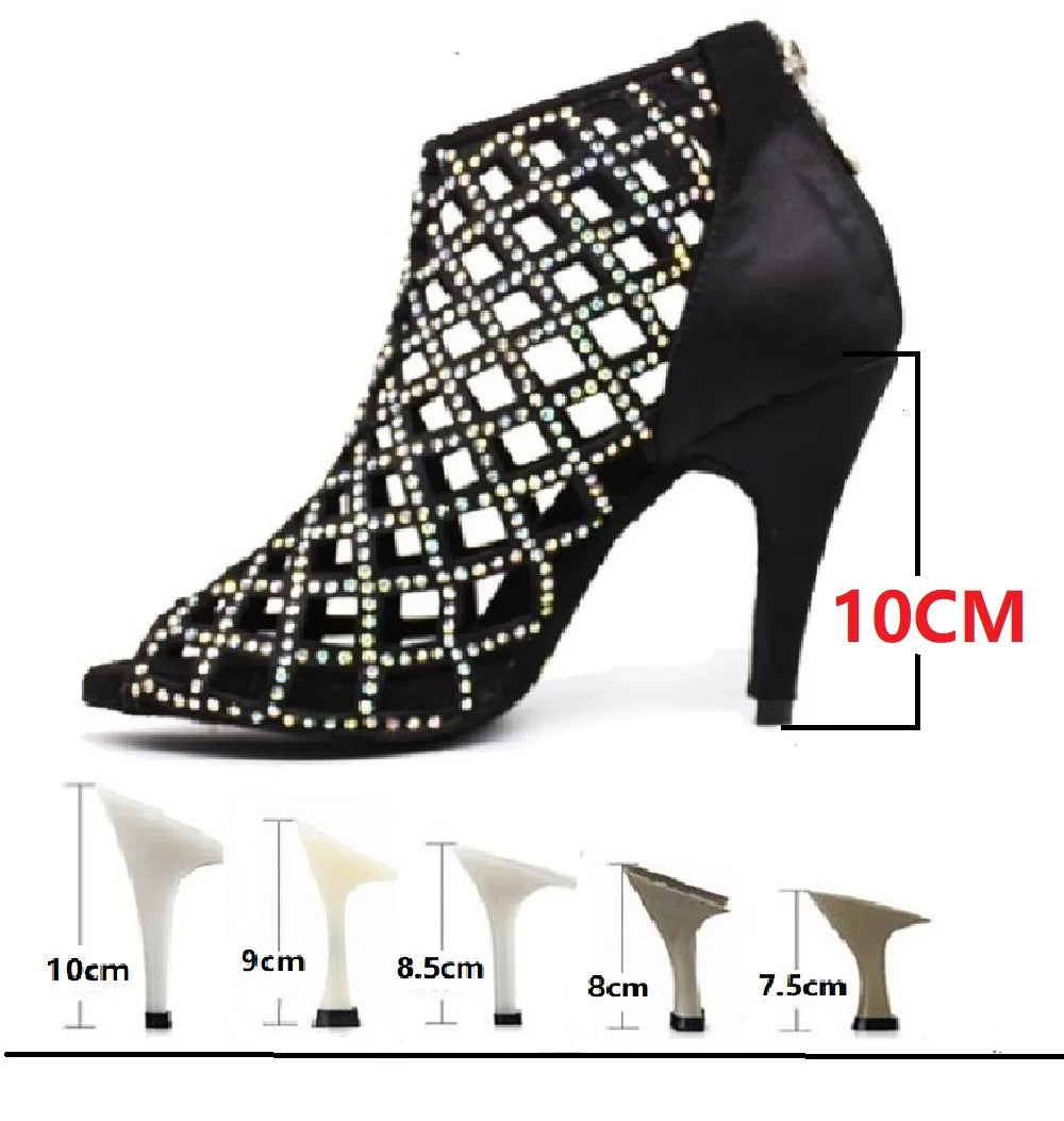Chaussures de salsa femme — Leila - vue de profil