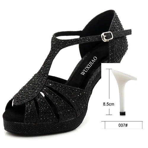 Souliers de danse latine femme — Capriccio - vue extérieure