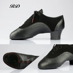 Chaussures de salsa homme heel — Paquita - vue rapprochée