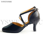 Souliers de danse latine femme — Tendu - vue arrière