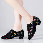 Souliers de danse latine femme — Virginie - vue de profil