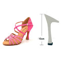 Chaussures de salsa femme strass — Hortensia - vue 14