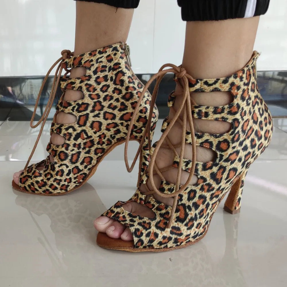 Chaussures de salsa femme — Brunella - vue arrière
